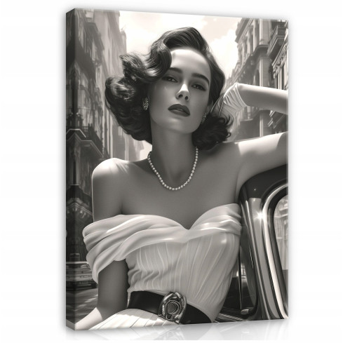 S/H KVINNA PÅ Väggplattor FÖR SITTRUM 40x30