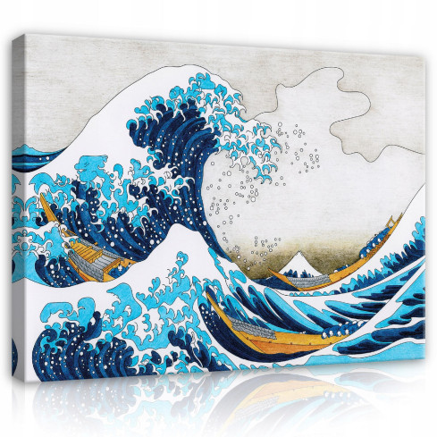 målning stor våg i känguru på canvas vägg för vardagsrum sovrum 40x30