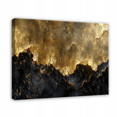 BAKGRUND BILD GUL SVART MODERN PÅ VÄGG PLATS SITTING ROOM 120x80