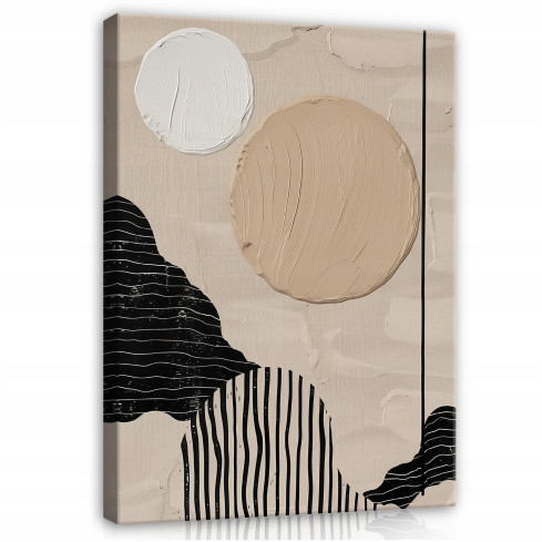 BOHO BEIGE ABSTRAKT BAKGRUND DIVERSE FÖR SÄLLSKAPSRUM 120x80 PP15173