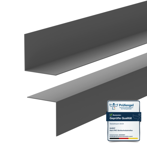Minimalistisk PVC golvlist &ndash; h&aring;rd, m&ouml;rkgr&aring;