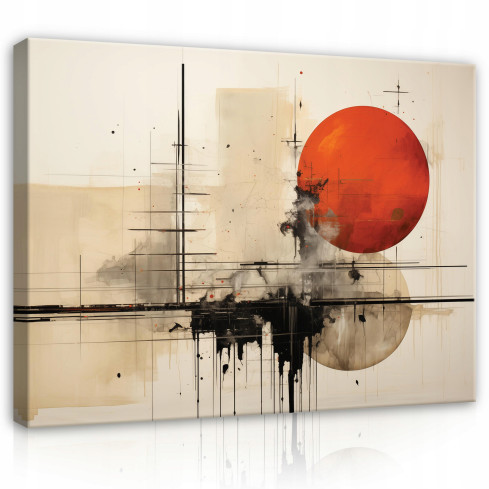 Bakgrundsväggtapet ABSTRAKT FÖR SÄLLSKAPSRUMMET MODERN 40x30