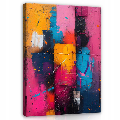 ABSTRAKT FÄRG MODERN BAKGRUNDBILD FÖR SÄLLSKAPSRUMMET 120x80