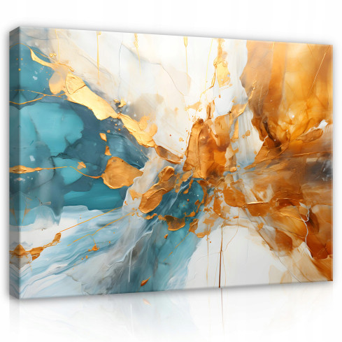 Bild ABSTRACTION MARMUR på canvas Vägg till Sovrum Vardagsrum Stor 120x80