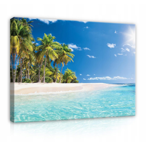 60x40 MORAL SEA PLAZA Canvas för sovrum