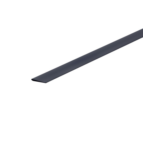 PVC-väggmonteringslist, anslutning av matta till vägg, svart