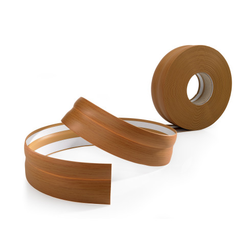 Golvlist självhäftande PVC 32x23 mm, olcha självhäftande flexibel golvlist, sockelbräda sockel
