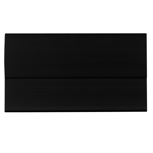 Golvlist självhäftande PVC 32x23 mm, svart självhäftande flexibel golvlist, sockelbräda sockel
