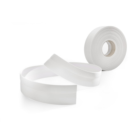 Golvlist självhäftande PVC 32x23 mm, zgaszona biel självhäftande flexibel golvlist, sockelbräda sockel