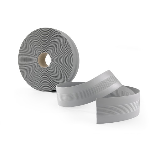 Dilatationsprofil PVC elastisk, grå, 25 m