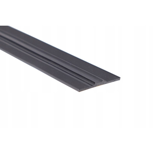 Tätlist fönster, tätlist PVC 1 m, svart Tätningsprofil med starkt häftämne