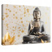 väggpanel målning abstraktion buddha för vardagsrum vardagsrum kök 40x30