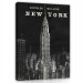 Bild NEW YORK Vardagsrum Sovrum Svart 120x80