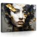 Bild KVINNANS ANSIKT ABSTRACTION Modern 60x40