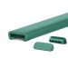 Ledstång trappa PVC PREMIUM 40x8 mm, handräcke i mjuk, grön