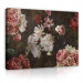 VINTAGE RETRO VARDAGSRUM VINTAGE BLOMMOR canvas 100x70