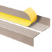Halkfri trappkantlist PVC 50x42 mm, självhäftande trapprofil med självhäftande tejp RGP, beige