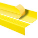 Halkfri trappkantlist PVC 50x50mm, självhäftande trapprofil med självhäftande tejp RGP-O, gul