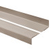 Halkfri trappkantlist PVC 30x27 mm, trapprofil RM, beige, 150 cm