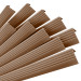Set: Rutschfritt trappprofil med lim, brun, 50x42 mm, 100 cm