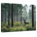 målning för vardagsrummet vardagsrum kök hjort natur skog på duk vägg 40x30