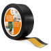 Golvlist självhäftande PVC 50x20 mm självhäftande flexibel golvlist, sockelbräda sockel, svart