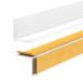 Minimalistisk självhäftande PVC golvlist – hård, vit