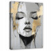 GLAMOUR BEDROOM IMAGE FOR THE SITTING ROOM GLAMOUR FACE ON WALL PLATE 120x80