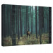 målning för vardagsrummet vardagsrum kök hjort natur skog på duk vägg 40x30 PP15416