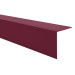 Hård hörnskyddslist PVC dekorativa vinkelprofil KT, Rött vin