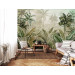 foto tapet regnskog djungel regnskog löv vardagsrum sovrum tapet 150x105