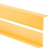 PVC hörnprofil, ojämn, kantskydd, hörnskydd, guld
