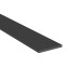 Platt PVC-list, plattstång för trappavslutning, LP, 40mm, svart 1,5m