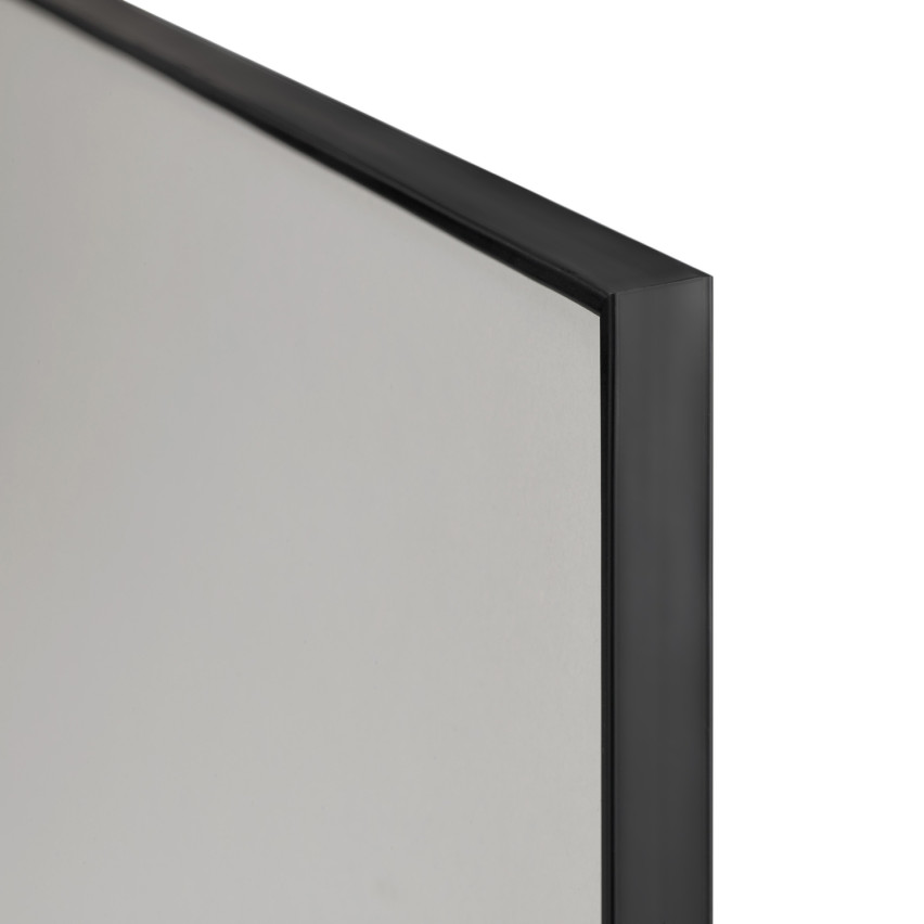 Möbelprofil C 18 mm, svart med självhäftande tejp, längd 5m