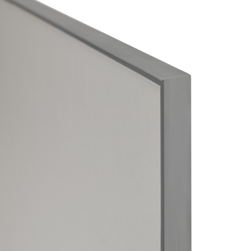 Möbelprofil C 18 mm, grå med självhäftande tejp, längd 5m