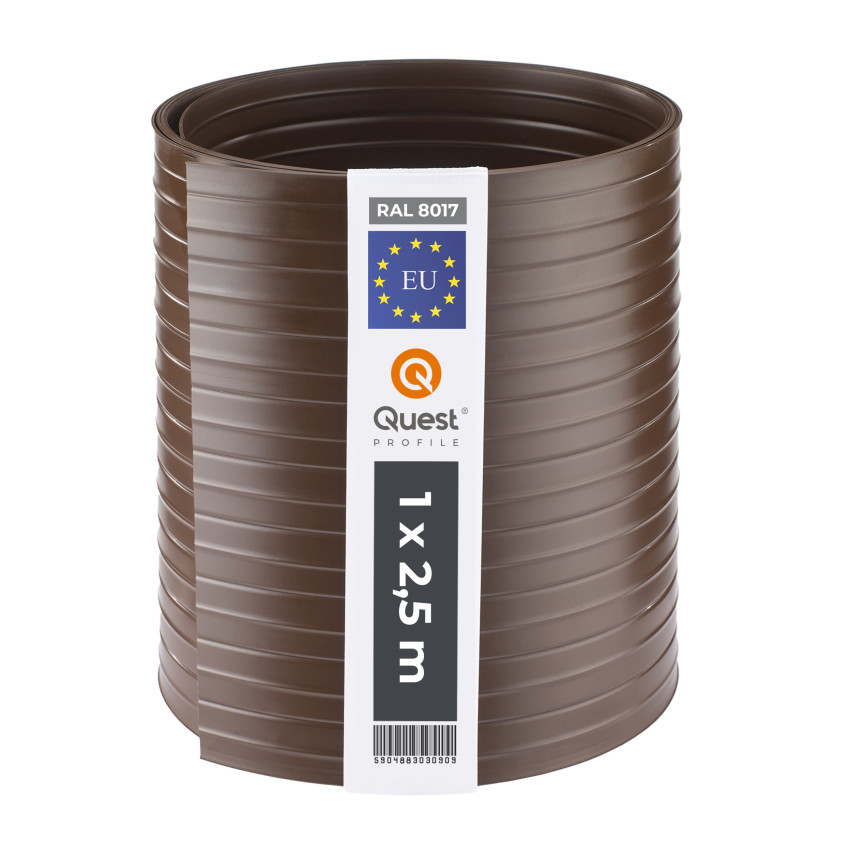 Staketband Quest® Lux 900 g/m², 19cm Brun RAL 8017