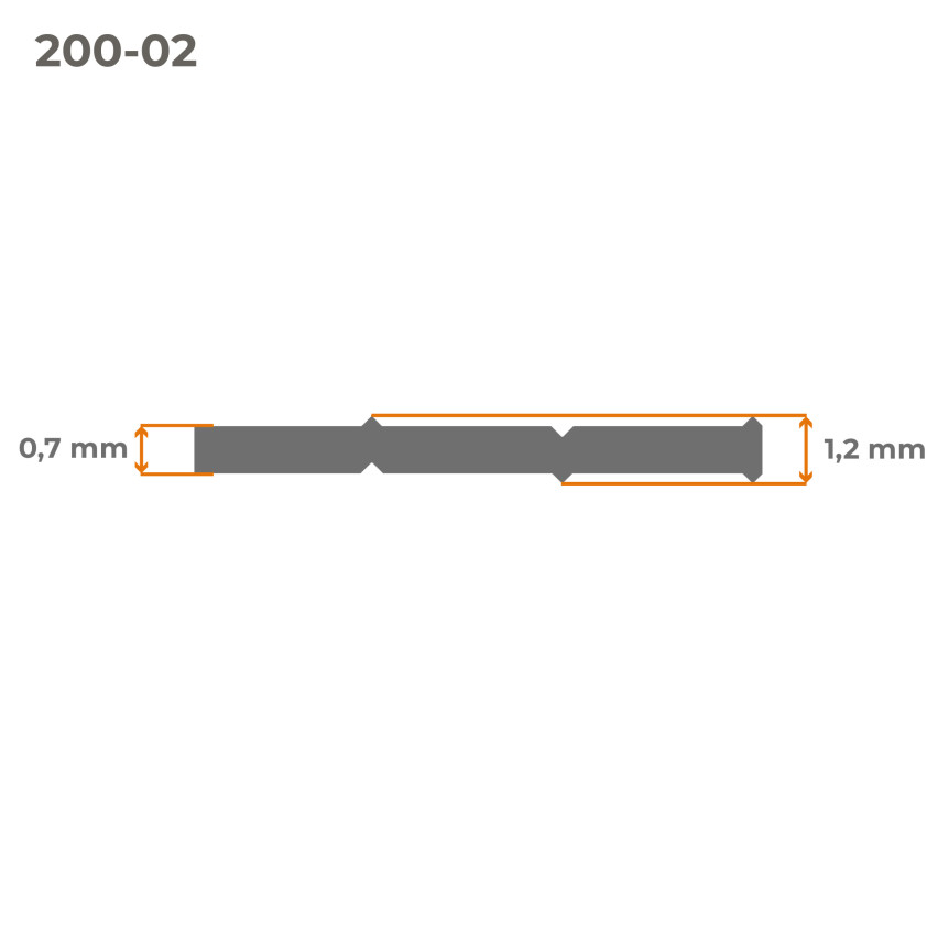 Staketband Quest® Lux 900 g/m², 19cm Brun RAL 8017