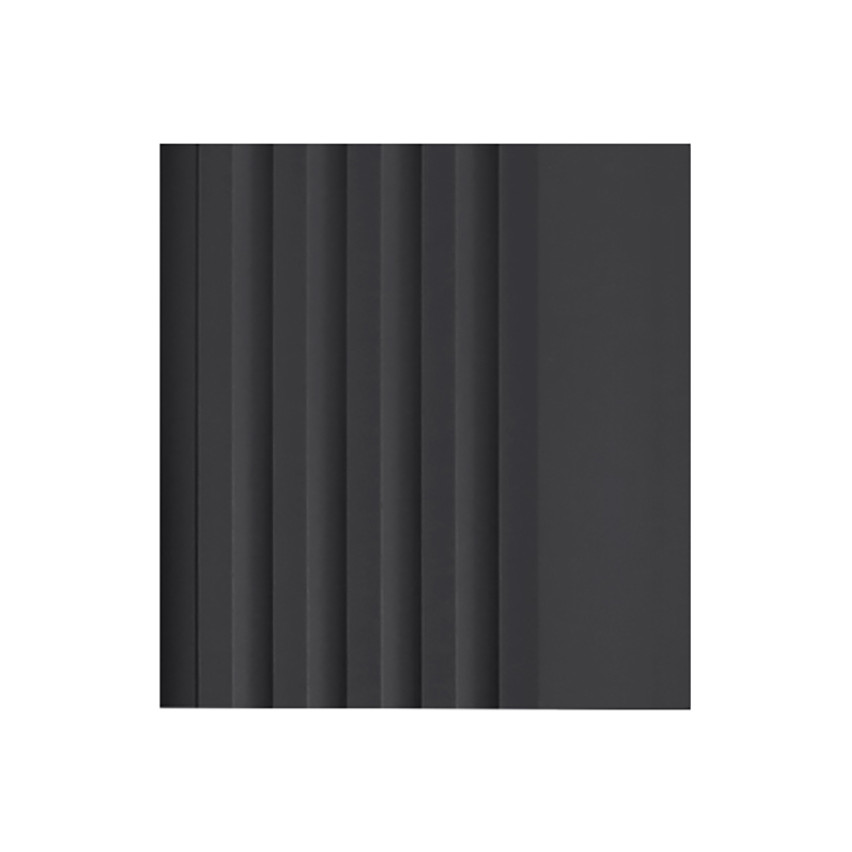 Anti-slip profil för trappor 55x40mm varning 150cm svart