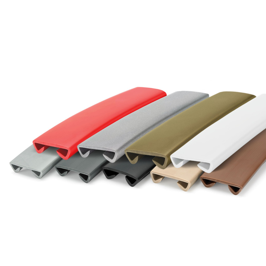 PVC-räcke STANDARD 40x8mm vit