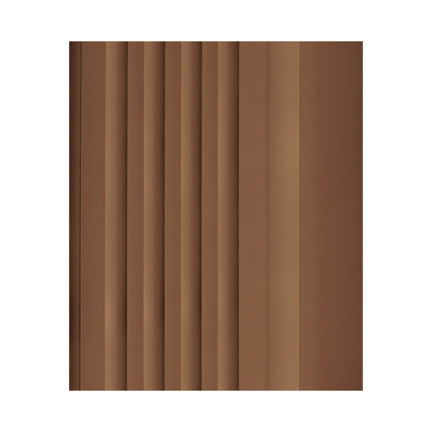 Anti-slip-profil för trappor 48x42mm 150cm brun