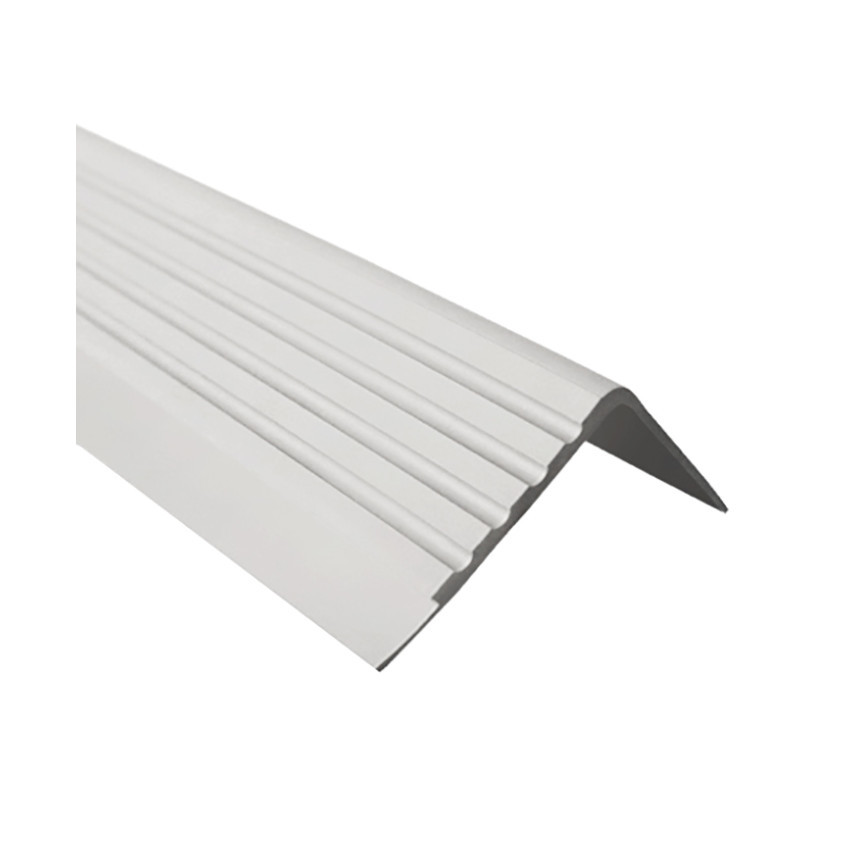 Anti-slip-profil för trappor 40x40mm 150cm grå