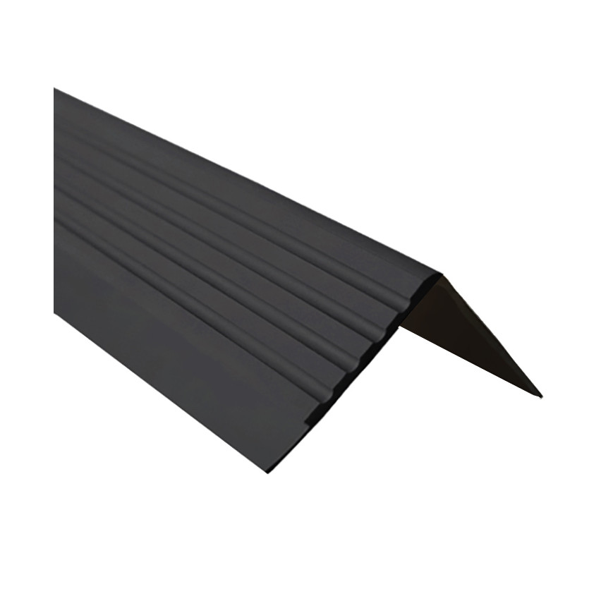 Antiglidprofil för trappor 40x60mm 150cm svart