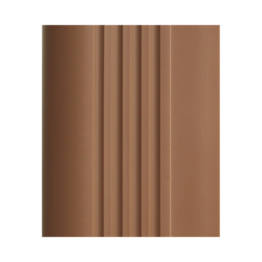 Anti-slip-profil för trappor 40x42mm 150cm brun