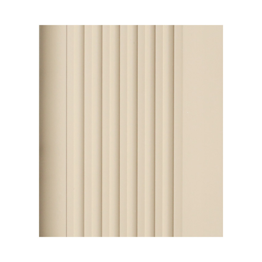 Antiglidprofil för trappor 52x40mm 150cm beige