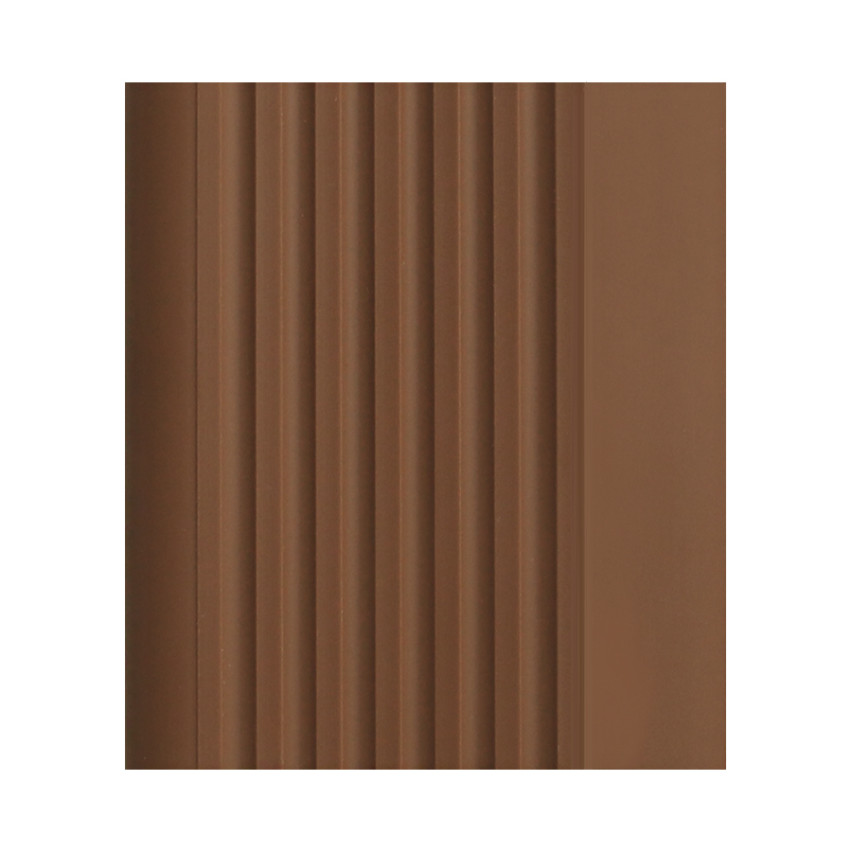 Antiglidprofil för trappor 52x40mm 150cm brun