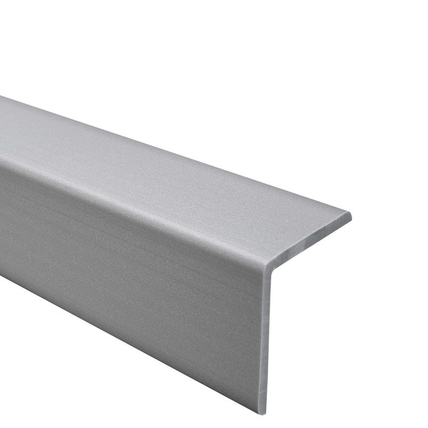 Mjuk hörnskyddslist PVC silver, skyddande KM