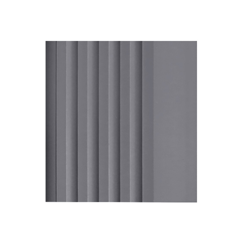 Antiglidprofil för trappor med självhäftande material, 50x42 mm, mörkgrå, 