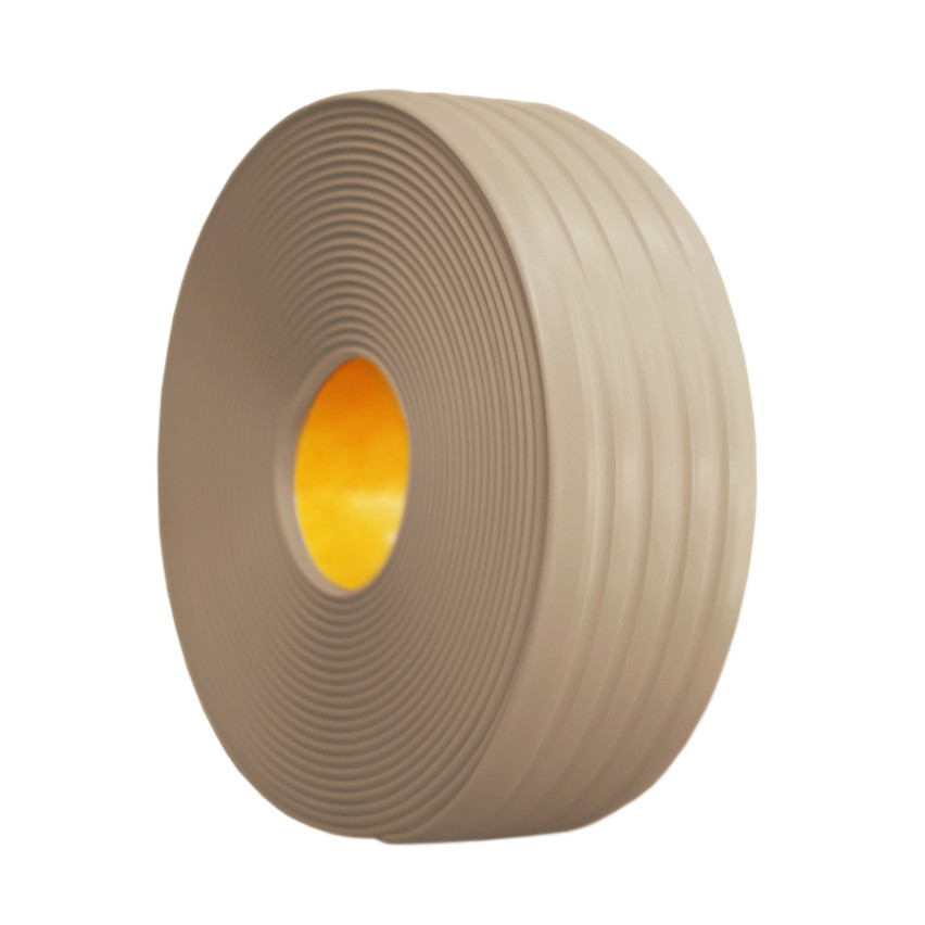 halkskyddslist 35 mm, 5 m, beige självhäftande, flexibel, mjuk remsa LAP