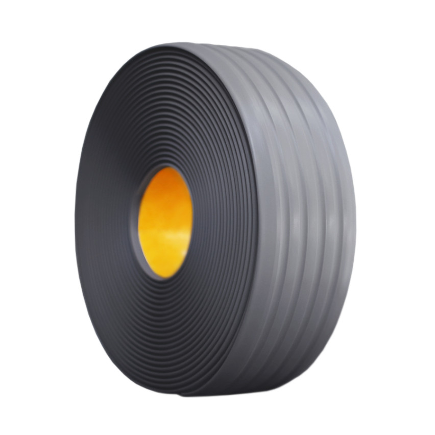halkskyddslist 35 mm, 5 m, mörkgrå självhäftande, flexibel, mjuk remsa LAP