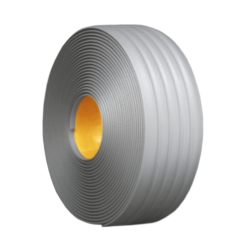 halkskyddslist 35 mm, 5 m, silver självhäftande, flexibel, mjuk remsa LAP